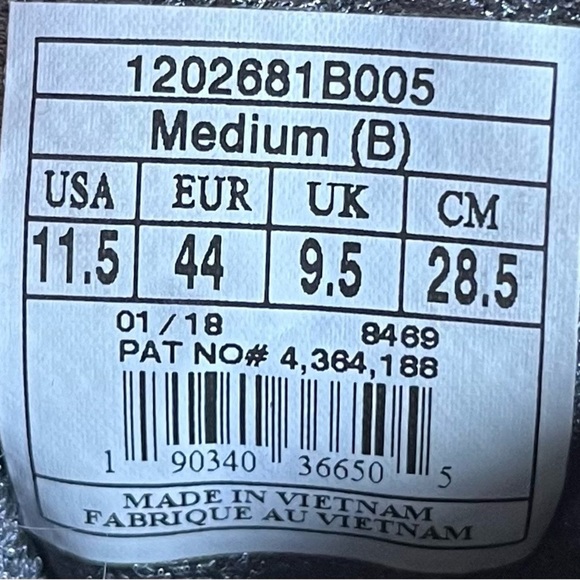 Brooks Adrenaline GTS 18 Womens Size 11.5 (B) Running Shoes Sneakers Gray Purple - Picture 9 of 9